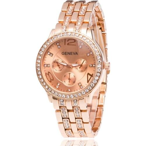 Guote Large Ladies Watch