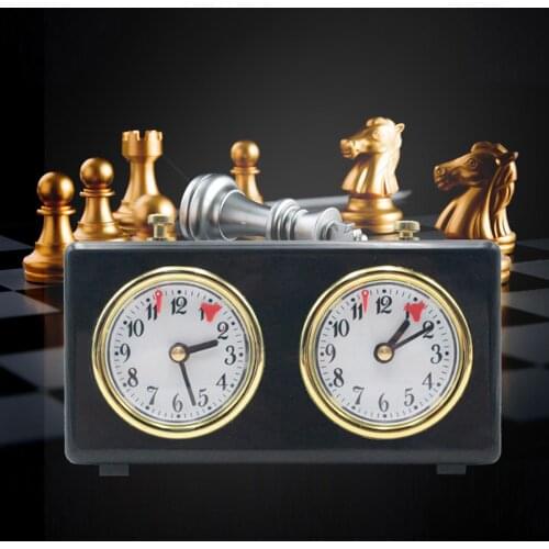 Mechanical Game Counting Internationaled Alarm Timer Chess Clock Competition Tool