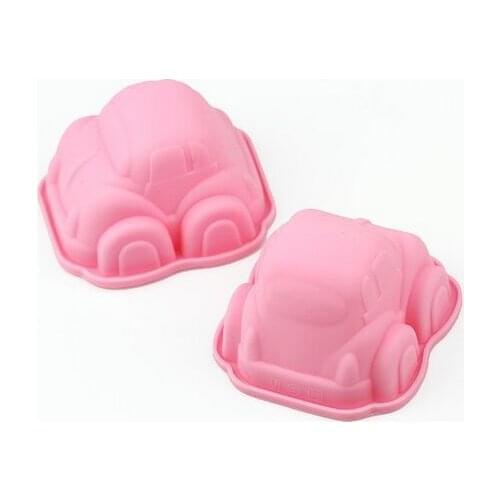 Lovely Car Cake Mold Silicone Cake Pan Handmade Biscuit Mold