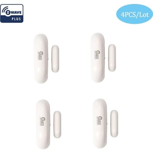 NEO COOLCAM 4PCS/Lot ZWAVE Sensor Door/Window Sensor Compatible System with Z-wave 300 series and 500 series Home Automation