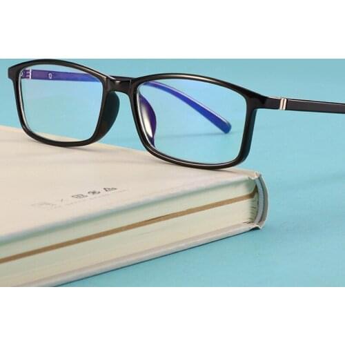 New Anti Blue Light UV400 Computer Eyewear Frame For Women & Men Optical Spectacle Glasses Eyeglasses Frame Unisex Nerd Square