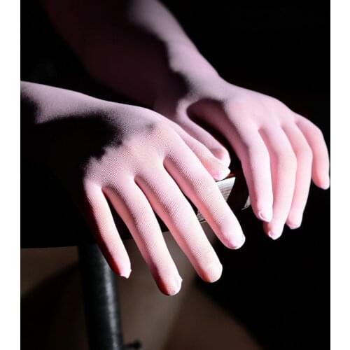 Sexy Sheer See Through Seamless Long Gloves Sexy Driving Glove Smooth Pantyhose Tights Stockings Affordable Luxury Candy Color