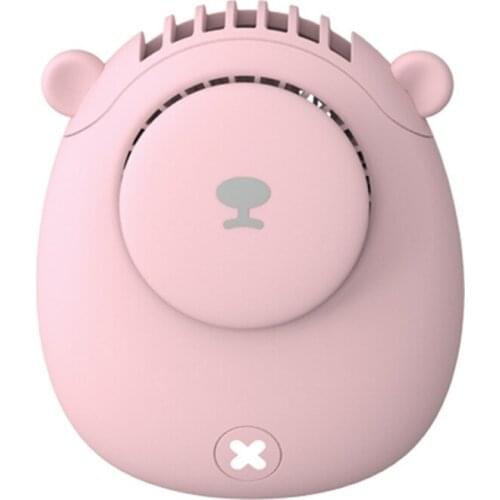 Hand-free Neck Fan, Neck Fan, Portable USB Rechargeable Pocket Fan 1200mAh, 3 Wind Speeds, for Outdoor, Office, Travel