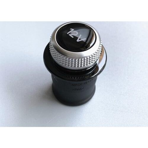 Cigarette Lighter Cover Chrome Plated Cigarette Lighter Plug For Audi A3 A4 A5 Q2 Q7 R8 8W0 919 311 12V