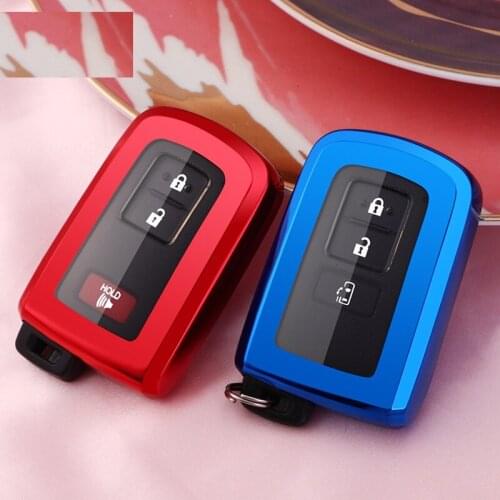 TPU full protect Key Cover Key Case For Toyota Camry Corolla Avalon Rav4 Land Cruiser Car Remote Key