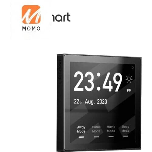 Smart wireless control switch with touch screen home automation control panel