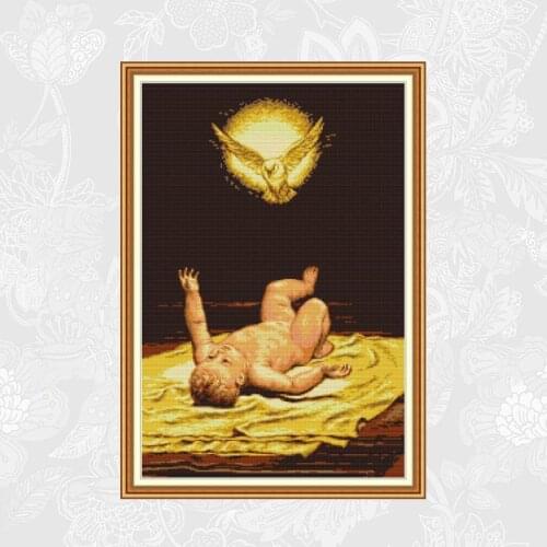 Peace and Future Patterns Counted Cross-Stitching,DIY Handmade Cross stitch Embroidery kits,Precise Printed Accessory Needlework