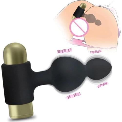 10 Modes Twistable Anal Plug Vibration G-spot Vibrator Vagina Massager Magnetic Charging Adult Toy for Couple Sex Gifts