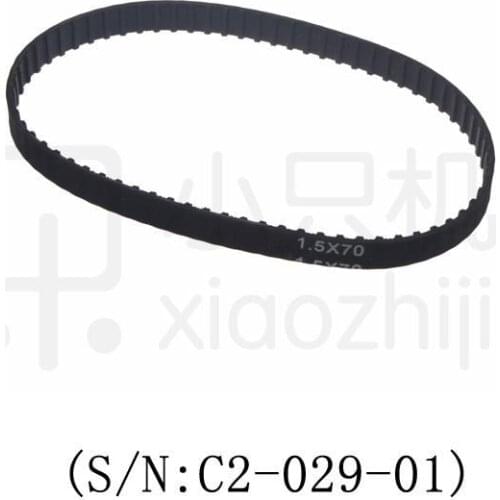 Free shipping West matt SIEG lathe parts synchronous belt designed with cj0618 70T and west matt C2 C3 lathe