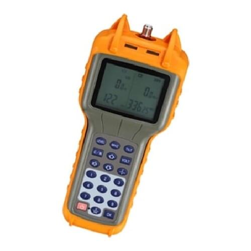 46~870MHz) CATV Signal Level Meter S110 Double Channels Analog TV / Digital TV Used for CATV Cable Maintenance