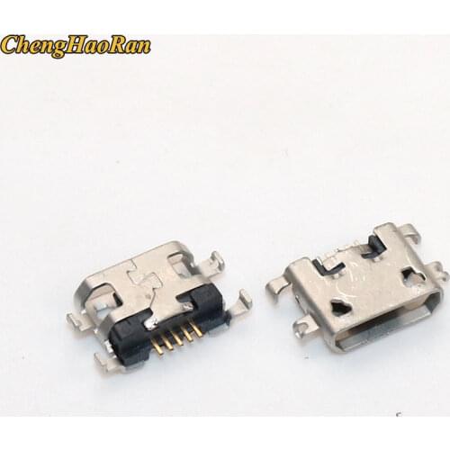 ChengHaoRan 1pcs 5pin micro usb jack charging port socket mini usb jack connector