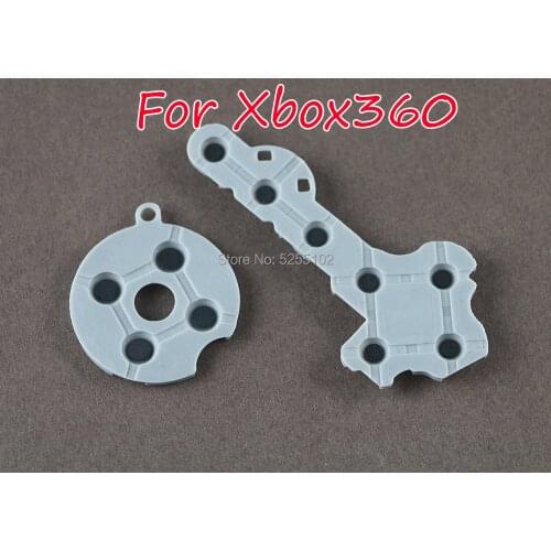 50sets For Xbox 360 Conductive Rubber Silicon Pads For Xbox360 Wireless Controller Contact Button DPad Repair Conductive Rubber