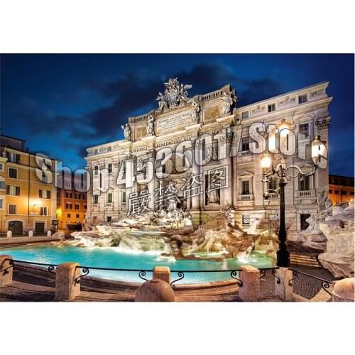 DIY Diamond Embroidery Sale 5D Diamond Painting Architecture Italy villa pool Full Square Picture Of Rhinestone Mosaic Gift