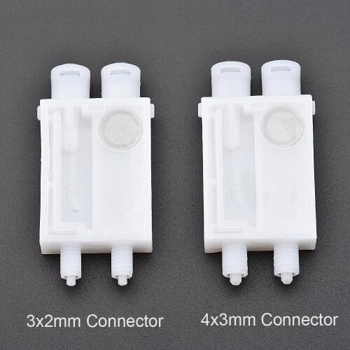 10PCS DX7 Damper For Epson B500 B510 Printer 3x2mm 4x3mm connector ink damper
