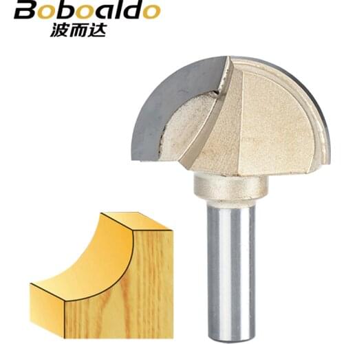 1pcs 1/2 1/4 Shank Double Edging Router Bits for wood cove box bit Tungsten Carbide Woodworking endmill miiling cutter