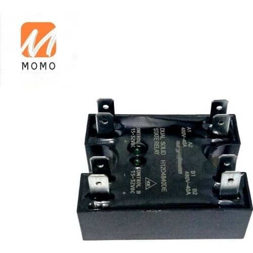 H12D4840DE H12D4840D SSR DUAL 530VAC/40A 15-32VDC