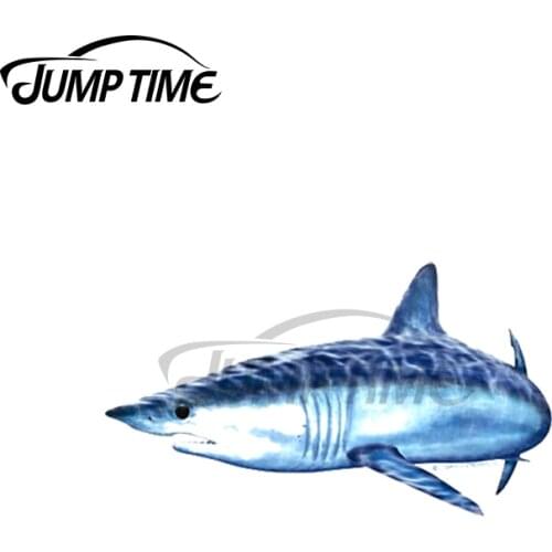 JumpTime 13 x 4.2cm For Mako Shark Car Sticker Funny Graphics Windshield Graffiti Stickers RV VAN Decoration Fine Decal