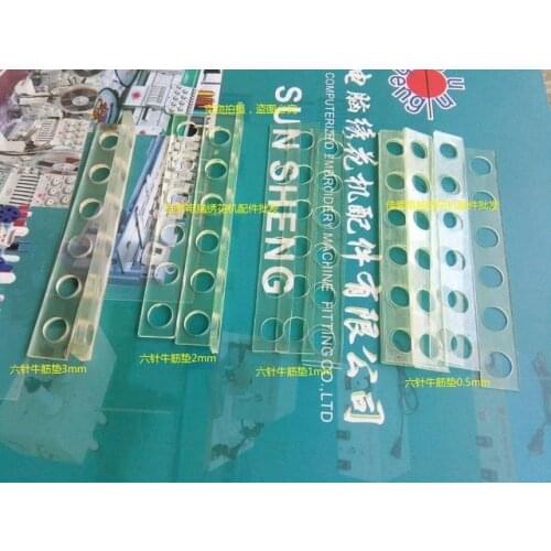 Computer embroidery machine parts - 6 pin six pin cushion pad Dichotomanthes needle bar 0.5mm 1mm 2mm 3M