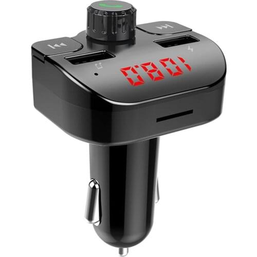 Multifunctional Car MP3 Player Wireless Bluetooth-compatible Receivers Lossless Music Car USB U Disk Fast Charger Phone Adapters