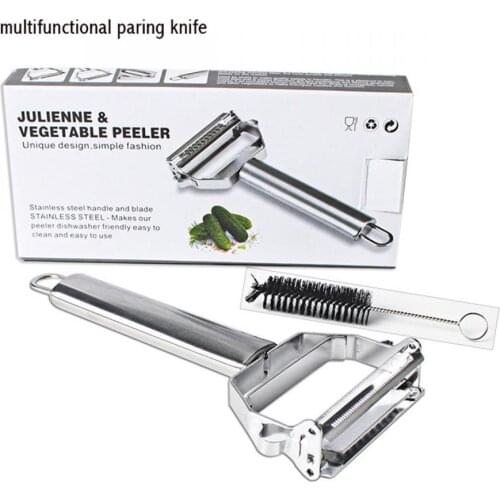 Multifunctional Kitchen Gadgets Vegetable Fruit Potato Carrot Apple Peeler Planer 360 Degree Rotation