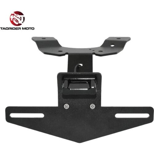 License Plate Holder Bracket Kit For Suzuki GSXR600 GSXR750 GSX-R 600 750 2011-2021 Tail Tidy Fender Eliminator with LED Light