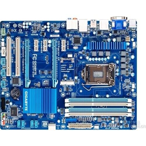 Gigabyte GA-Z77-D3H original motherboard LGA 1155 DDR3 boards 32GB for 22nm cpu USB3.0 Z77 Desktop motherborad Free shipping