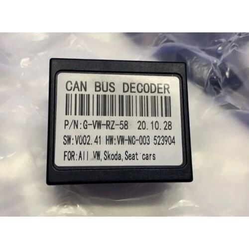 Raise VW-RZ-58 CANBUS BOX For Android Volkswagen Skoda Seat DVD Car Media Player Radio