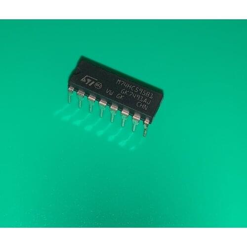 10pcs/lot M74HC595B1 DIP16 IC SHIFT REGISTER 8BIT 16-DIP M74HC595B1R M74HC595BI M 74HC595 B1 M74HC595BL