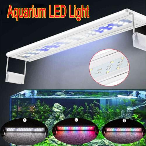 Plants Growing Lights Fish Tank Lights Small Clip Lights Aquarium Irradiation Accessories LED Light Decoration Lamp 90-260V