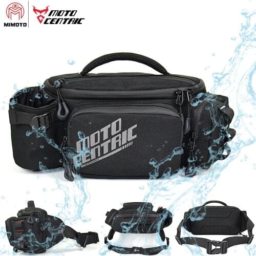 Waterproof Light-weight Motorcycle Bag Men Multifunction Waist Bag Motocross Riding Cycling Fashion Hiking Outdoor Shoulder Bags