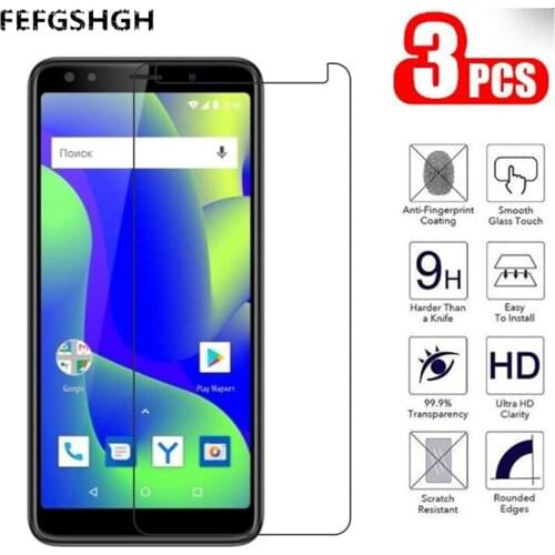 Tempered Glass For Vertex impress Nero Pear Stone Pluto Reef Rosso Zeon 3G 4G Baccara Calypso Screen Protector Protective Glass