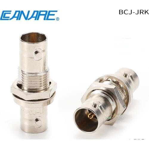 1Pcs CANARE imported 75 ohm panel mounting BNC double pass socket Q9 butt male and female BCJ-JRK