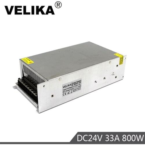DC24V Power Supply Switching 33A 800W Driver Transformers 220V 110V AC to DC 24V Power Adapter for CCTV DIY LED Strip lighting
