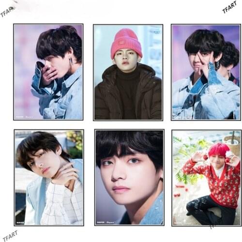 Full diamond embroidery Bangtankpop diamond painting boys diamond inlaid diamond embroidery DIY accessories room decoration