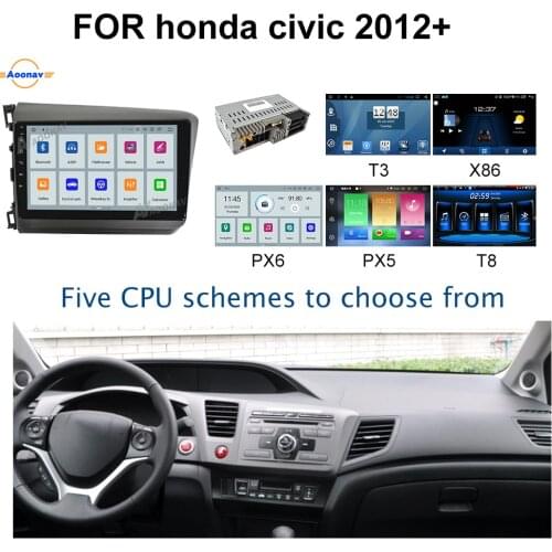 Double Din 2 DIN Android 10.0 Car radio FOR honda civic 2012+ car stereo autoradio auto audio head unit GPS navigation