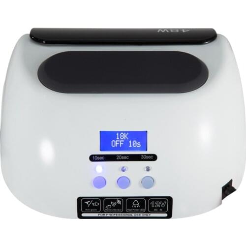 18K 48W LED UV Lamp Nail With LCD Display Screen Professional Nail Dryer Curing UV LED Gel Nail Tools Automatic sensor