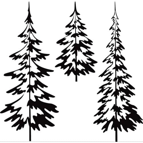Christmas Fir Tree Craft Paper Dies Cut For Card Making Diy Scrapbooking Dies Metal 2021 Embossing New