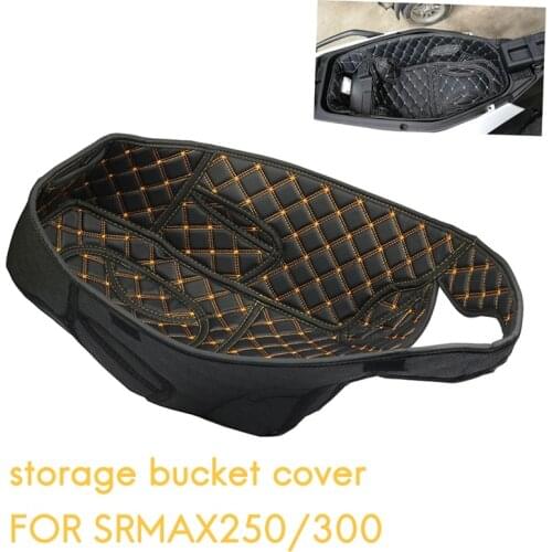 For Aprilia SRMAX250 SRMAX300 Trunk Liner Protector Motorcycle Seat Bucket Mat Storage Box Mat