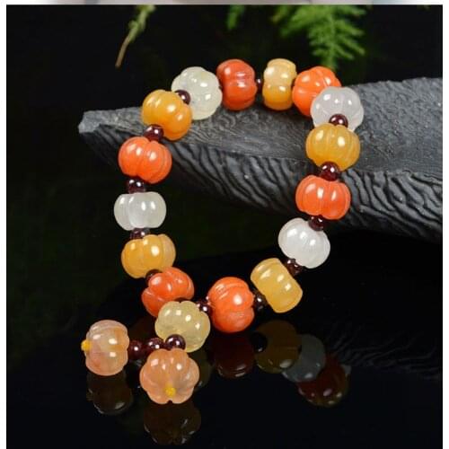 Beautiful colorful Jade Nature Jadeite Bead Bangle Amulet wrist ornament bracelet multicolour