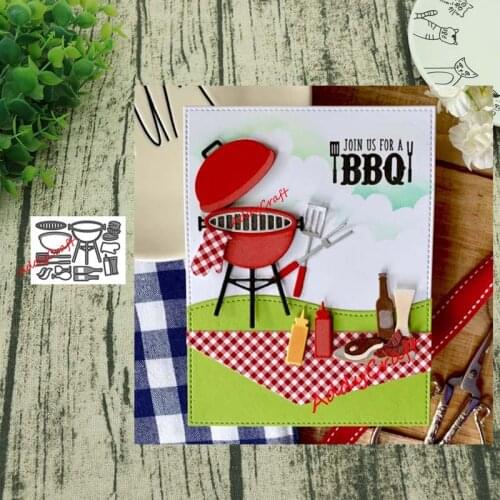 Kitchen utensils metal cutting dies cut die mold decoration Scrapbooking paper craft mould punch stencils