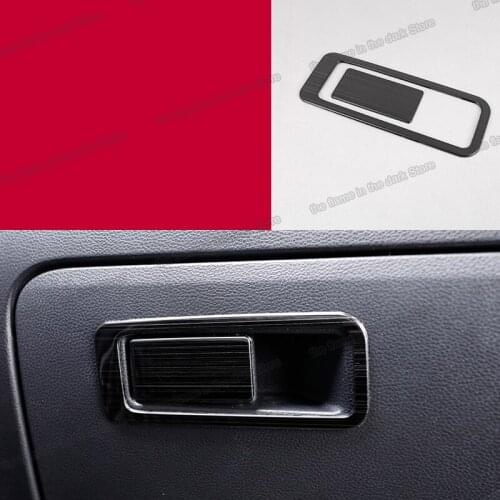 Lsrtw2017 for Trumpchi Gs5 Car Co-pilot Storage Switch Trims Interior Accessories Mouldings 2019 2020 Stainless Steel gac