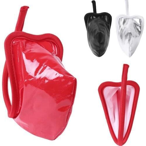 Mens Panty Sexy Male C-string Spandex C-Shaped Seamless Thong Invisible Knickers Underwear Sissy Strapless Lingerie Panties