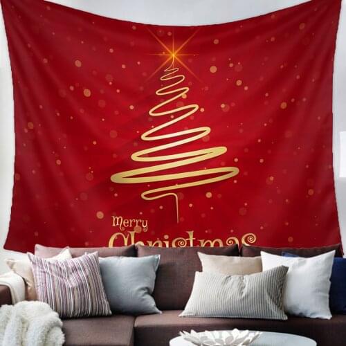 Christmas Tree Abstract Tapestry Wall Hanging Living Room Decor Wall Hanging Tapestry Yoga Mat Home Decor Art