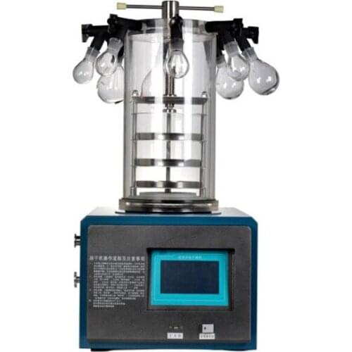 Table Lab Vacuum Food Freeze Drying Machine Herb Extraction Mini Lyophilizer Freeze Dryer Equipment