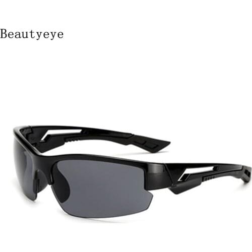 Beautyeye 2018 New Brand Sport Sunglasses Men Women Sports Sunglasses Black Outdoor Driving Sunglasses Fishing Eyewear