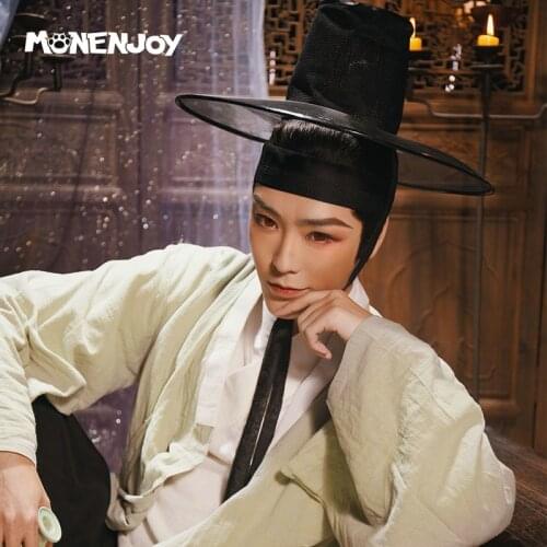 Monenjoy Painter Of The Night Seungho Cosplay Wig South Korea Anime Black Cos Hair