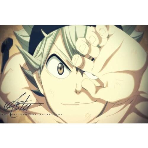 Japanese Anime Black Clover Style Posters Wall Art Decor Picture Modern Home Decor Room Decoration Canvas Poster Painting