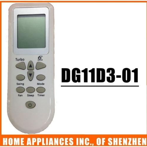 For Consul Split And Portable Air Conditioner Remote Control DG11D3-01 (4 pcs/lot)