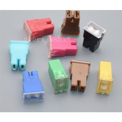 2Pcs Automotive Car Truck Van Square Fuse 32V DC Short Foot Female Fuse 20A 30A 40A 50A 60A 70A 80A 90A 100A 120A