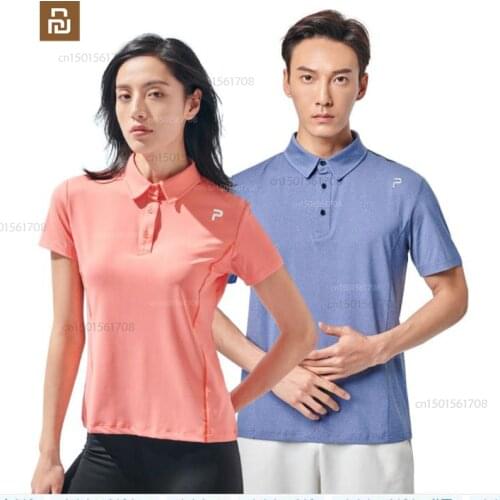 Xiaomi mijia mens and womens sports Polo breathable, dry and moisture-absorbing high-elastic short sleeves